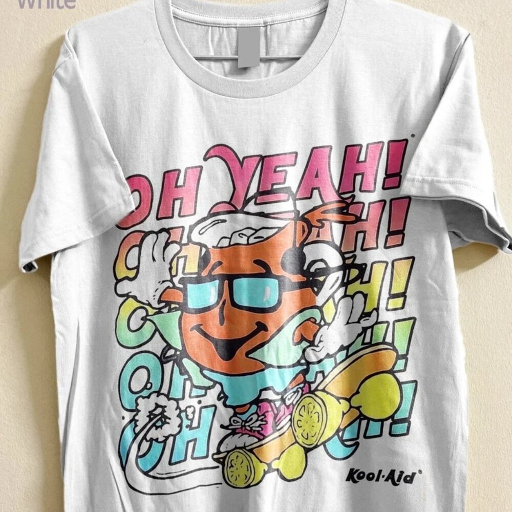 Kool Aid 1984 Retro Graphic T-Shirt Classic Vintage Drink Logo Fan Tee 05